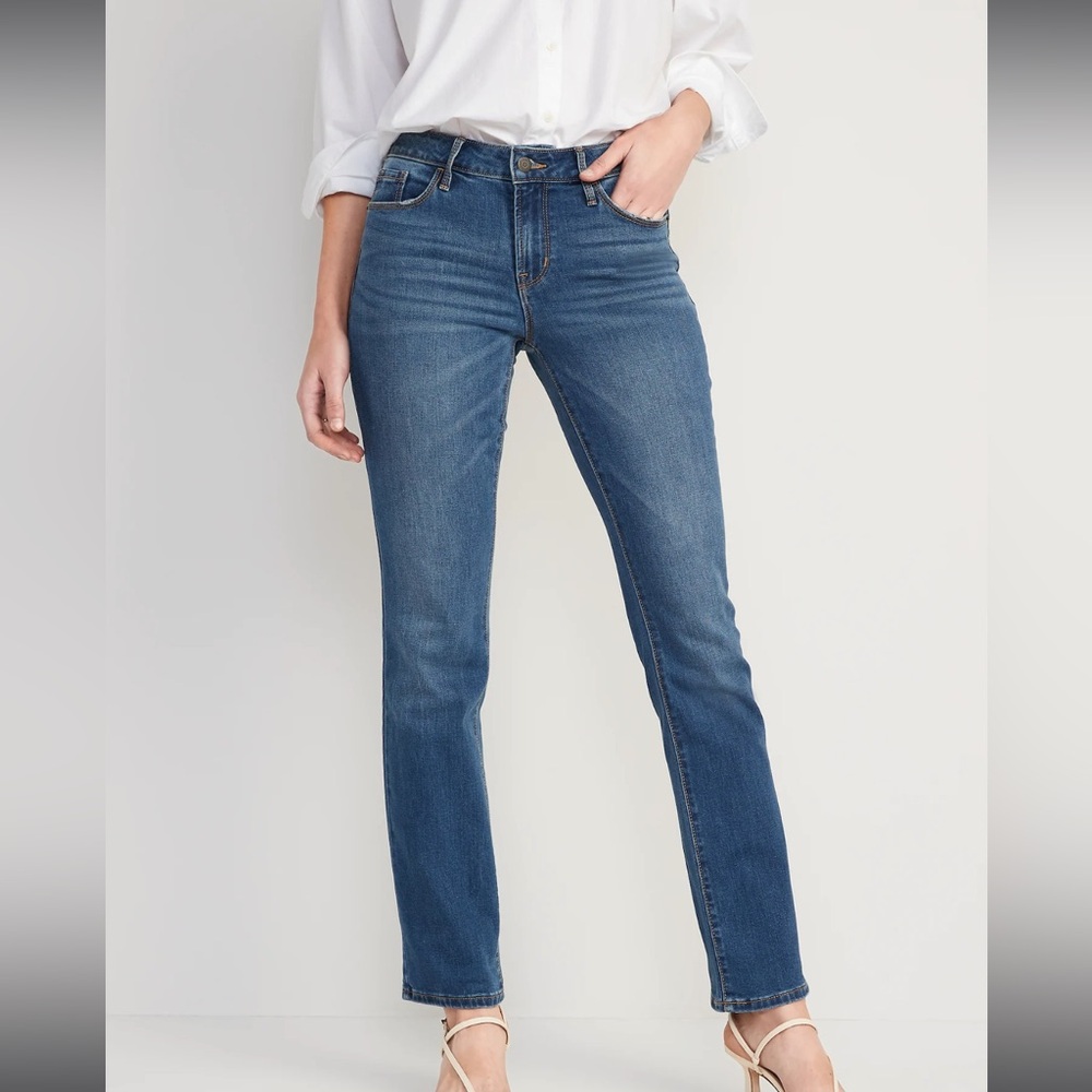 Old Navy Mid-Rise Kicker Boot Cut Jeans Size 00